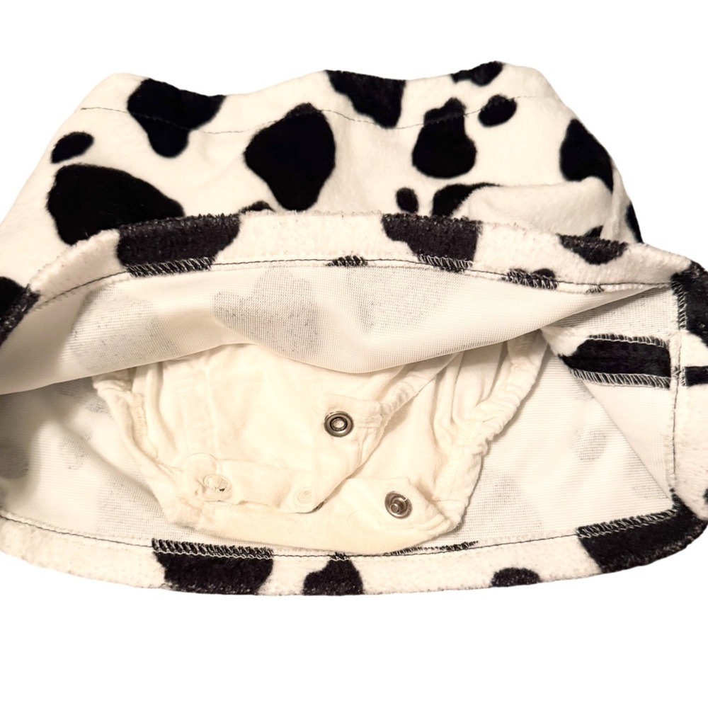 The Children’s Place Black and White Cow Patterned Skirt 18 months - Picture 2 of 5